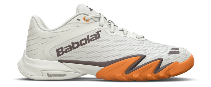 Babolat Jet Premura 3 Cream/Orange Padel Shoe