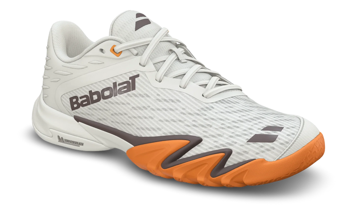 Babolat Jet Premura 3 Cream/Orange Padel Shoe
