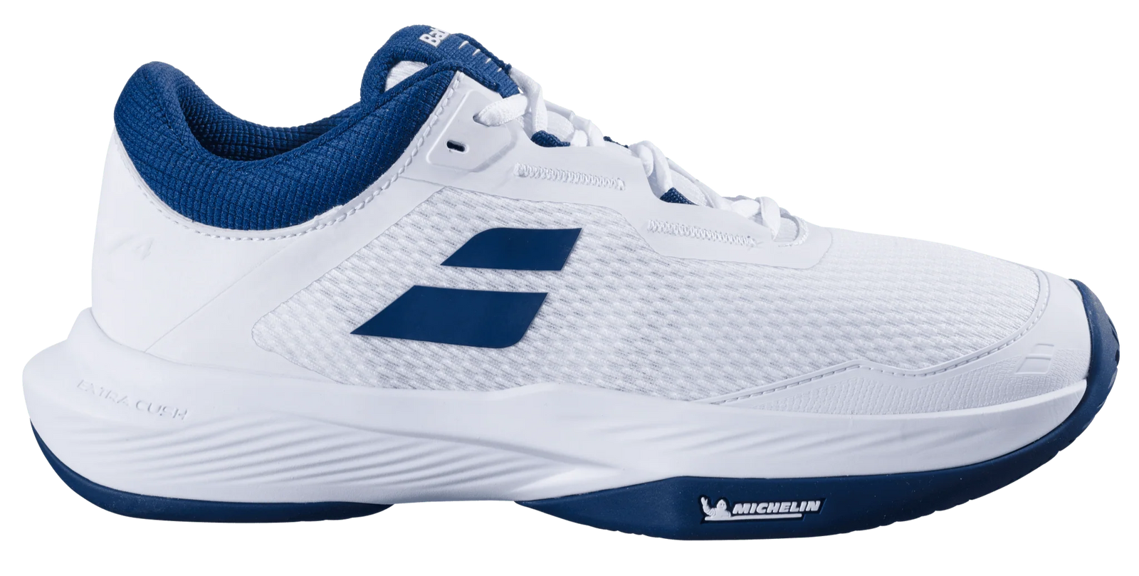 Babolat SFX4 Clay White/Estate Blue Tennis Shoe - Sports Virtuoso