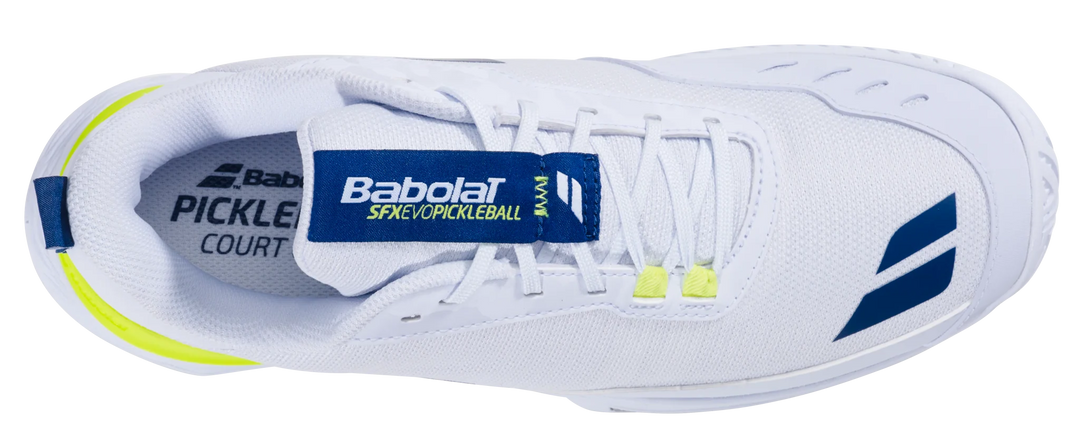 Babolat SFX Evo Wide All Court White Pickleball Shoe
