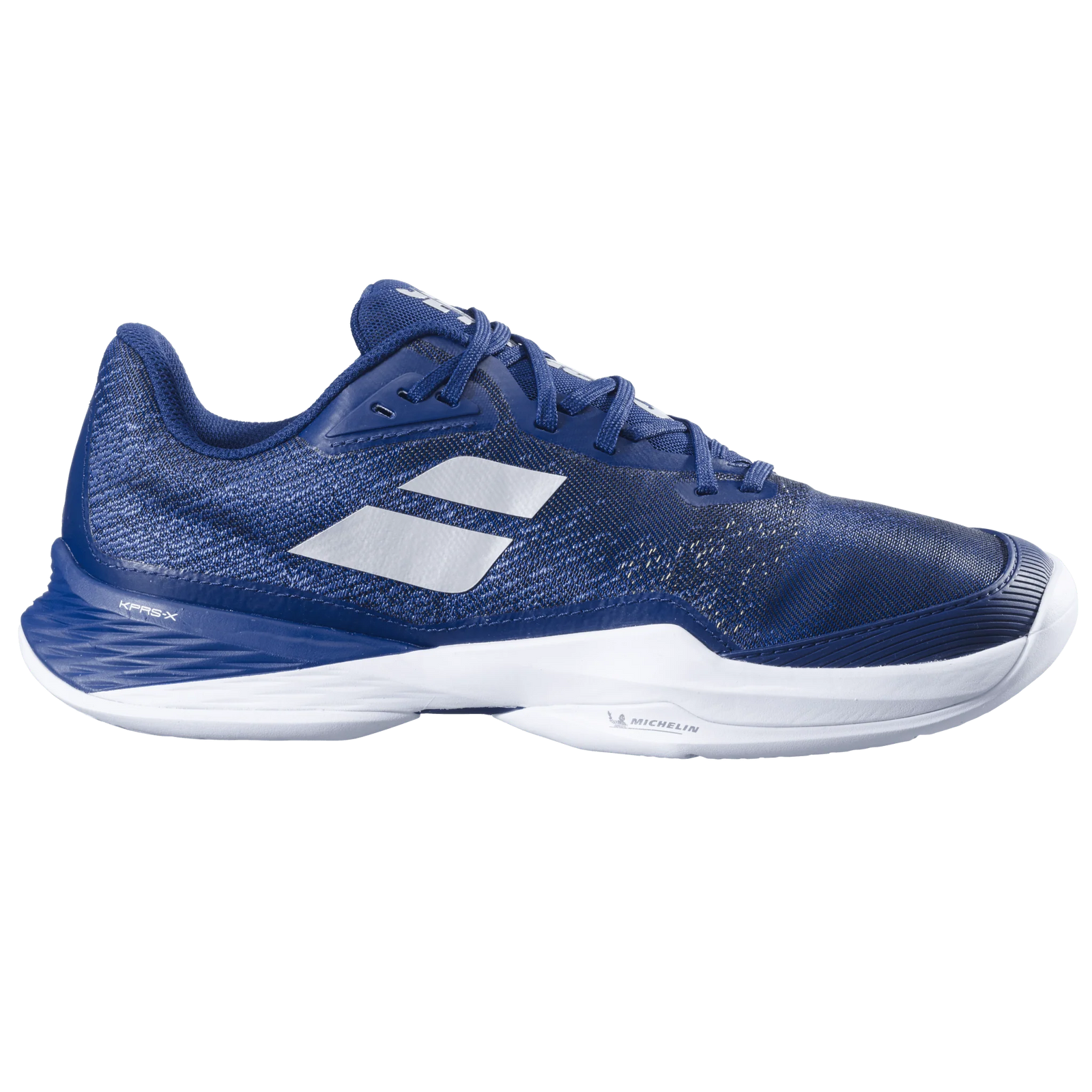 Babolat Jet Mach III Dark Blue/Silver All Court Men's Tennis Shoe - Sports Virtuoso