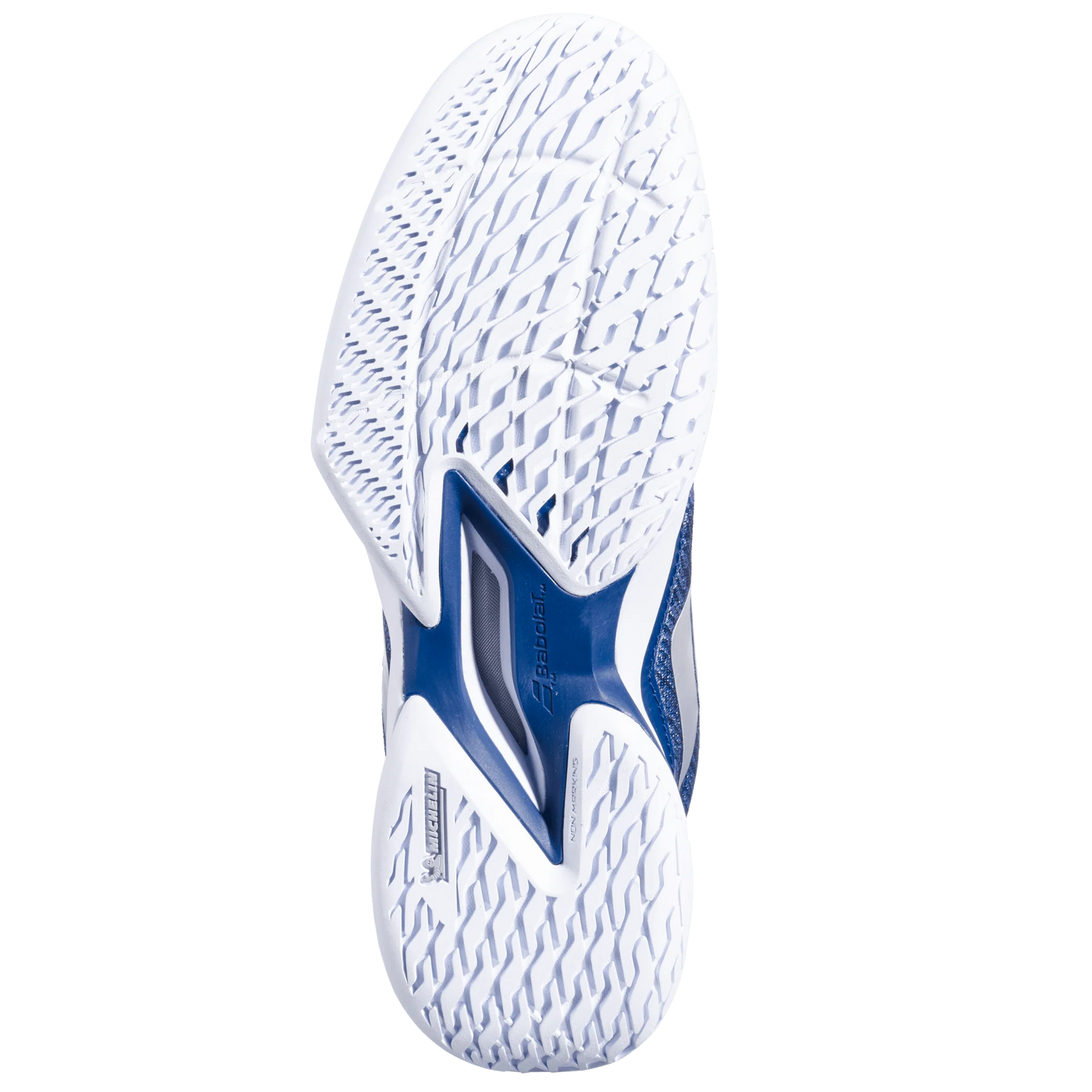 Babolat Jet Mach III Dark Blue/Silver All Court Men's Tennis Shoe - Sports Virtuoso