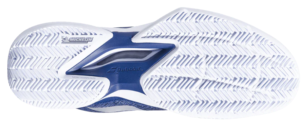 Babolat Jet Mach III Navy Clay Court Men's Tennis Shoe - Sports Virtuoso
