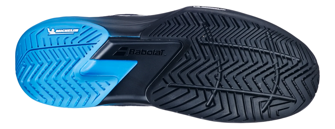 Babolat SFX4 tout terrain noire/bleue Chaussure de pickleball