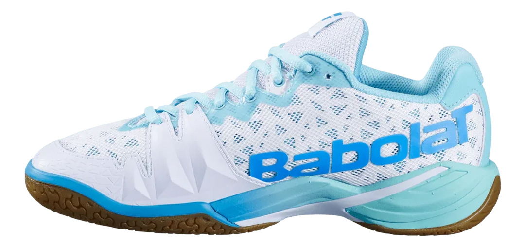 Babolat Shadow 4 blanc/bleu Chaussures de court pour femme