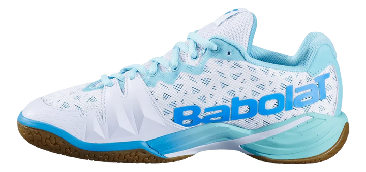 Babolat Shadow 4 blanc/bleu Chaussures de court pour femme