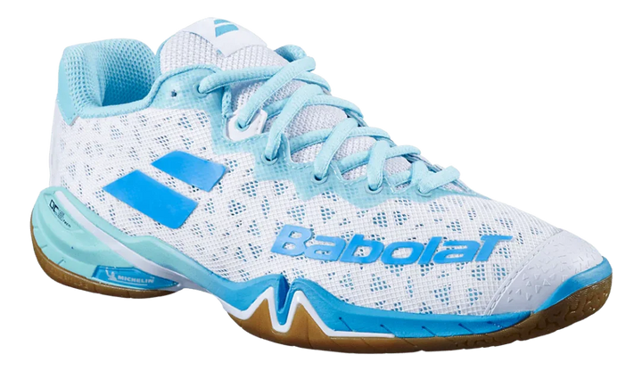 Babolat Shadow 4 blanc/bleu Chaussures de court pour femme