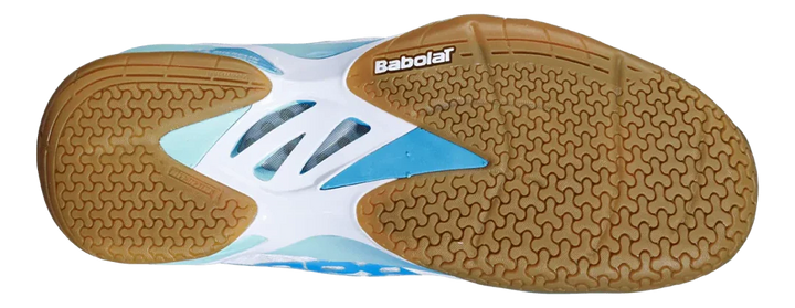 Babolat Shadow 4 blanc/bleu Chaussures de court pour femme