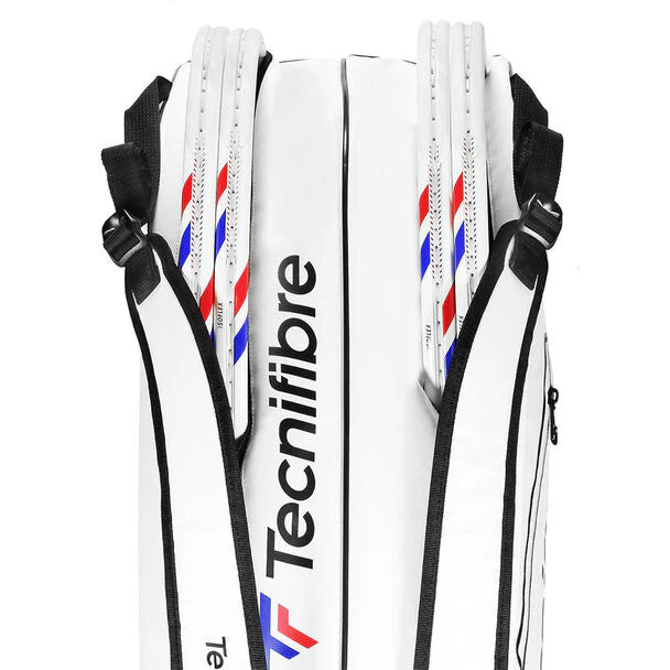 Sac à raquettes Tecnifibre Tour Endurance blanc pour 6 raquettes