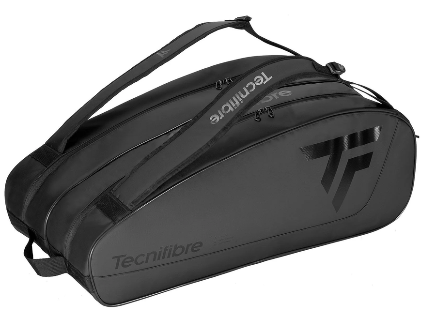 Tecnifibre Tour Endurance Ultra Black 12-Racket Bag - Sports Virtuoso