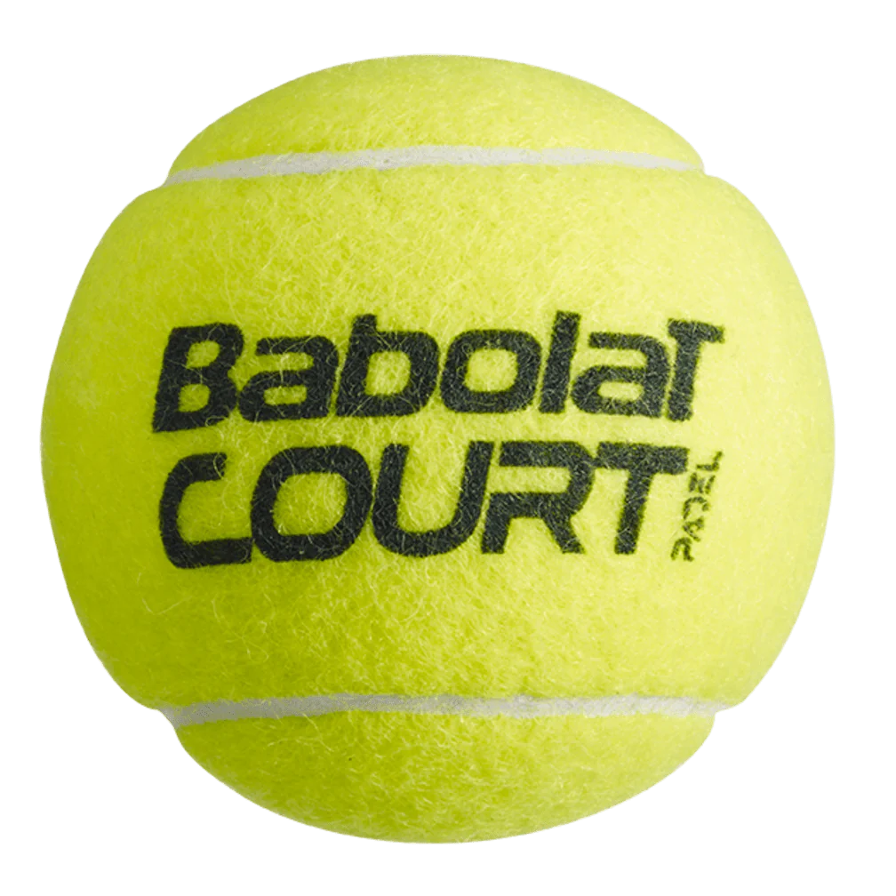 Babolat Court Padel balls (3 Ball Tube) - Sports Virtuoso