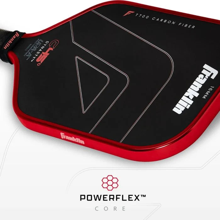 Franklin C45° Carbon Fiber Paddle Series 16mm - Sports Virtuoso