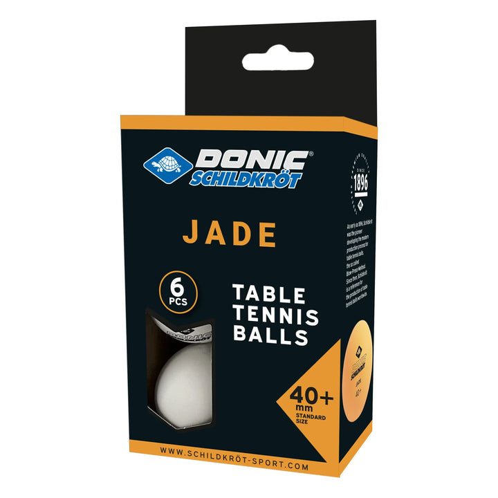 Donic-Schildkröt 618371_JadeBall_Poly_weiß_6pcs 618371_JadeBall_Poly_weiß_6pcs_Verpackung_2.webp