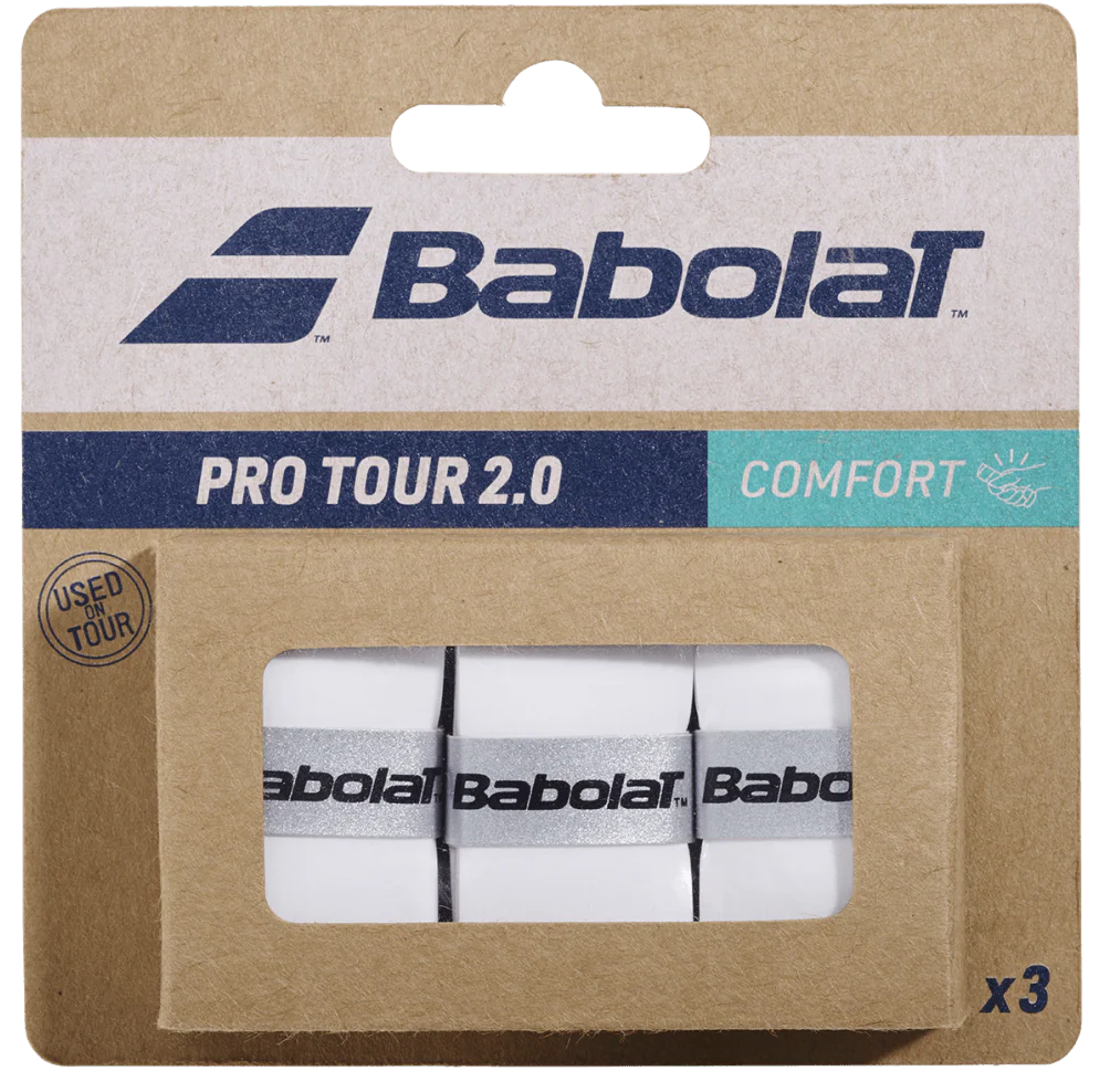 Babolat Pro Tour 2.0 X3 Overgrip pack of 3 - Sports Virtuoso