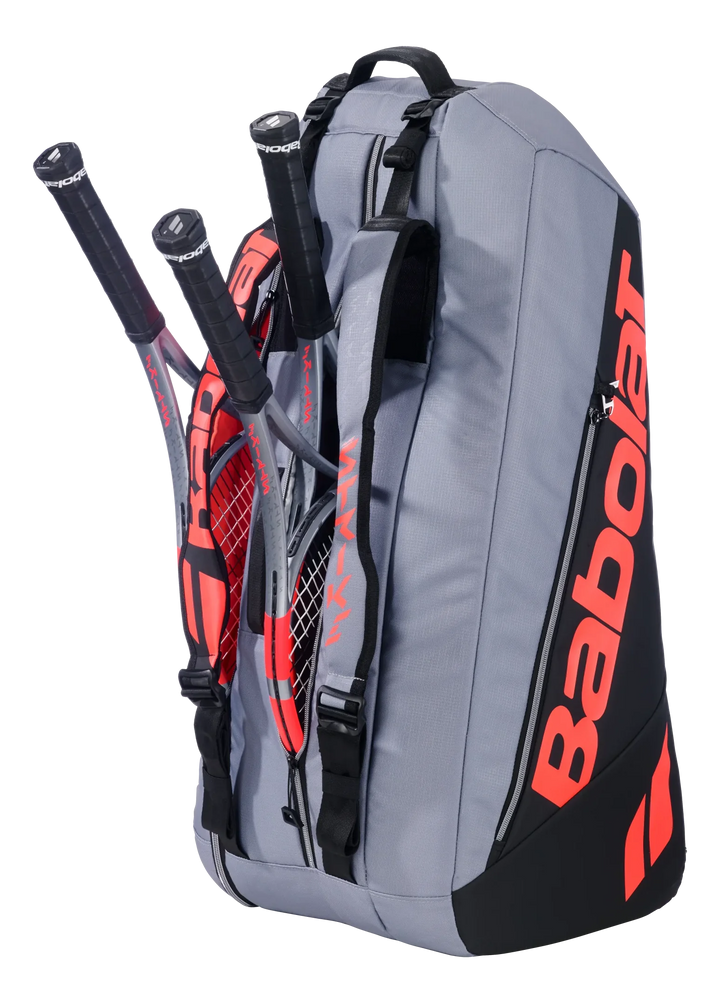 Babolat Rh6 Pure Strike Carbon Grey Racquet Bag - Sports Virtuoso