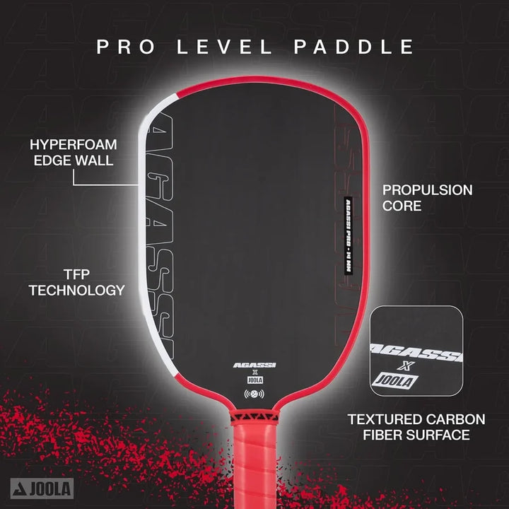 Joola Agassi Pro IV 14mm Pickleball Paddle