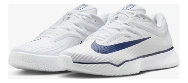 Nike Vapor Pro 3 HC Premium White/Navy Tennis Shoes