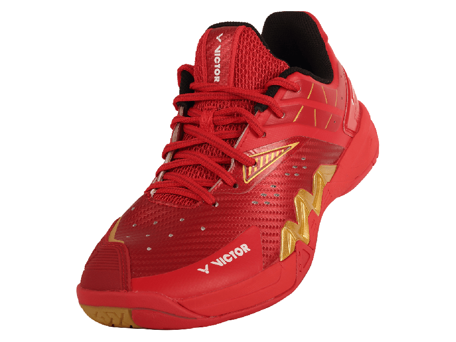 Victor P8500II Unisex Court Shoes Racing Red  