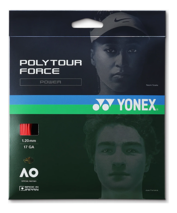 Yonex PolyTour Force 120 17g Cordage de tennis 12 m