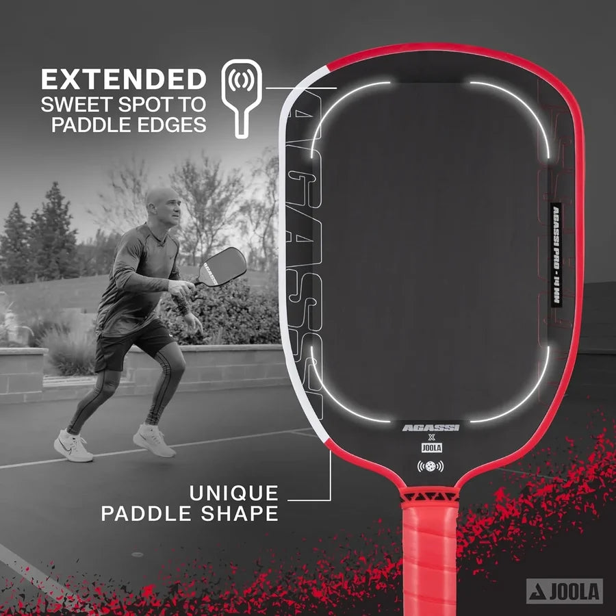 Joola Agassi Pro IV 14mm Pickleball Paddle