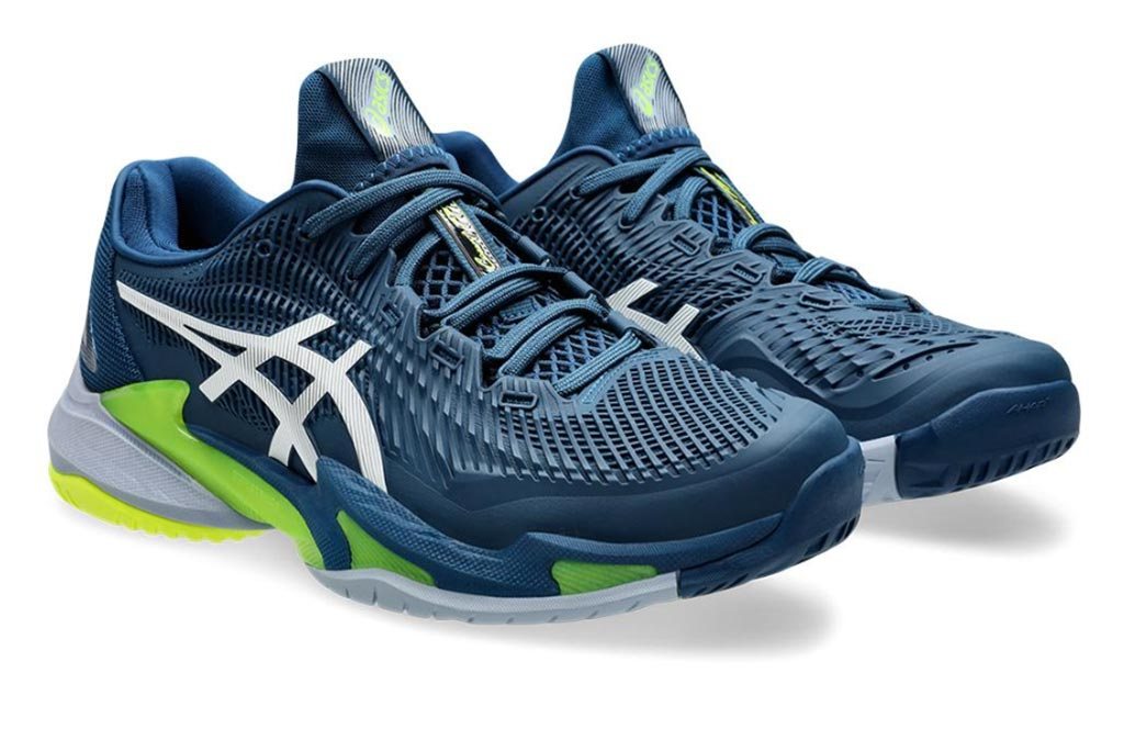 Asics Court FF 3 Men's Tennis Shoe Mako Blue/White – Sports Virtuoso