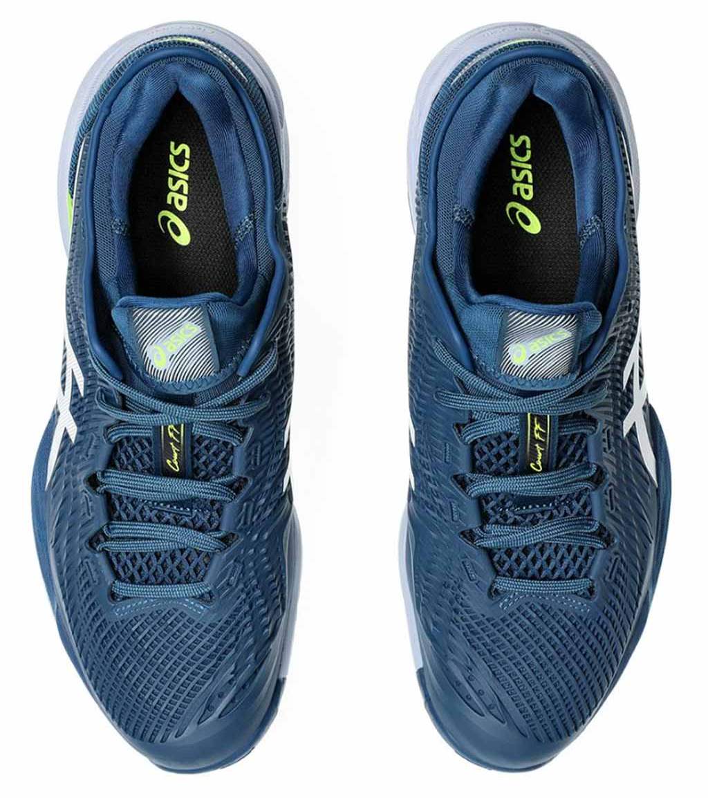 Asics Court FF 3 Men's Tennis Shoe Mako Blue/White – Sports Virtuoso