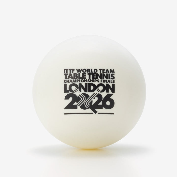 Butterfly R40+ 3-Star WTTTC London 2026 Ball White 3-pack