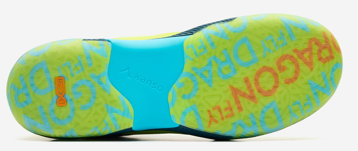 Kanso Dragonfly 2 Men's Court Shoe Yellow-Blue