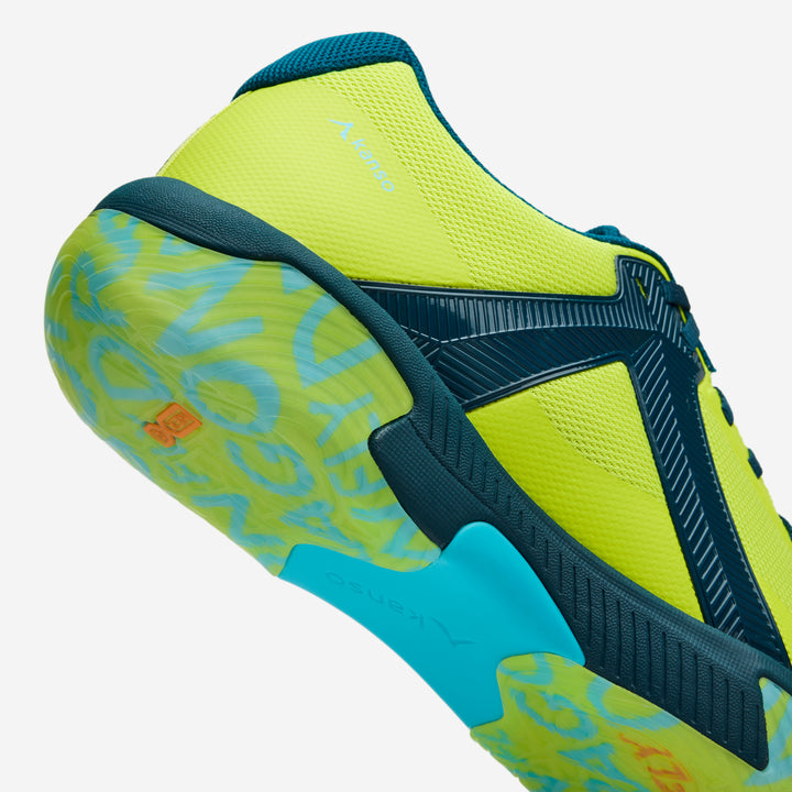 Kanso Dragonfly 2 Men's Court Shoe Yellow-Blue
