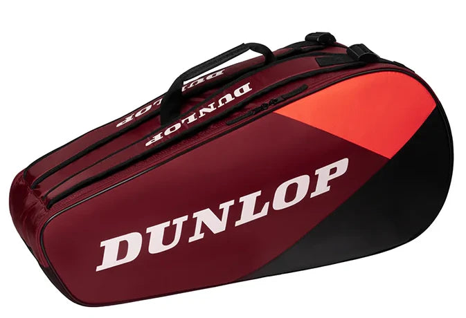 Sac Dunlop Lugg CX Club (6 raquettes) Noir/Rouge