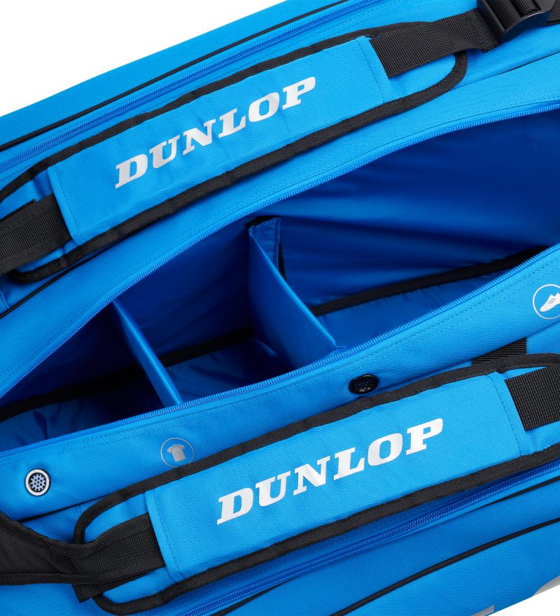Dunlop FX-Performance 8 Racket Bag Black-Blue  