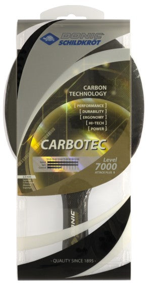 Donic Schildkrot Carbotec 7000 FL Table Tennis Paddle
