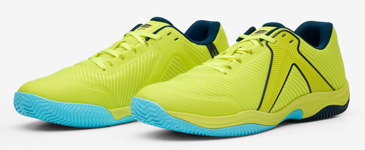 Kanso EQ Fly 2 SC Soft Court Tennis Clay/Padel Shoe Lime/Navy - Sports Virtuoso