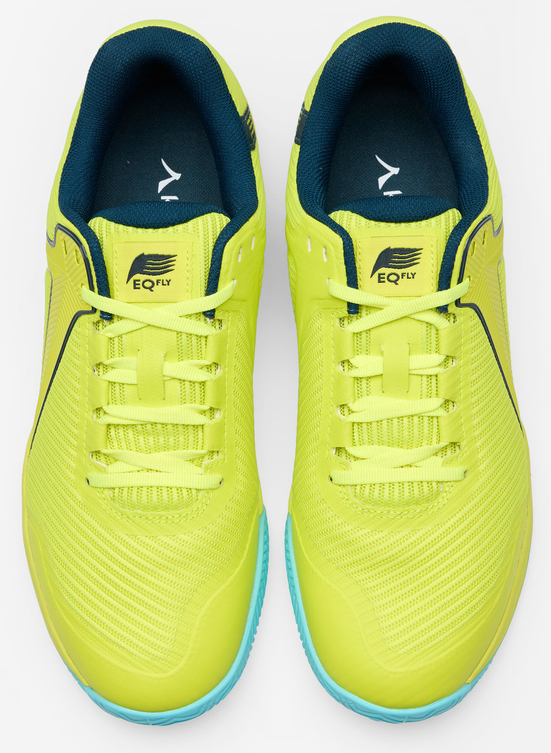 Kanso EQ Fly 2 SC Soft Court Tennis Clay/Padel Shoe Lime/Navy - Sports Virtuoso