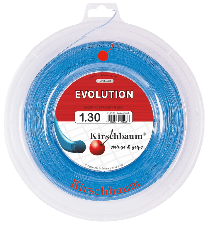 Kirschbaum Evolution 130 16g Tennis 200M String Reel