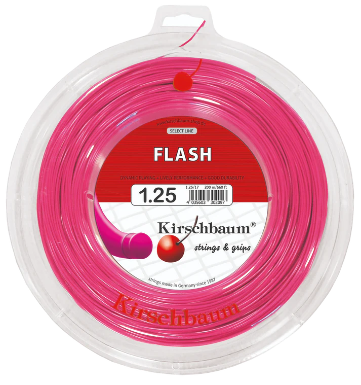 Kirschbaum Flash 125 17g Tennis 200M String Reel - Sports Virtuoso