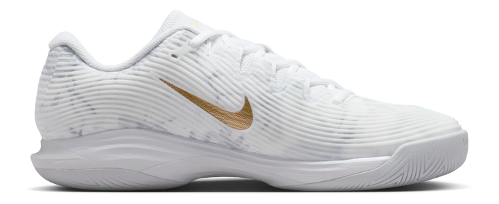 Nike Vapor 12 Magnolia HC blanches et dorées Chaussures de tennis