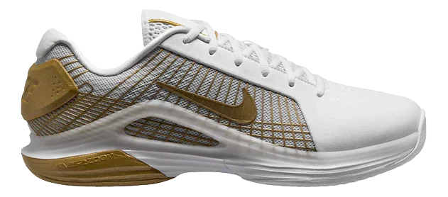 Nike Vapor 12 Hypersmash HC White/Gold Tennis Men&