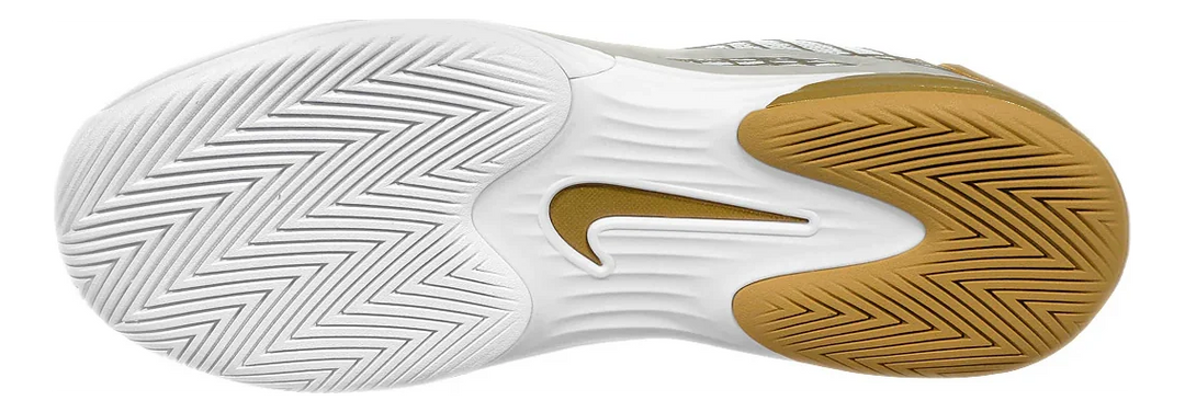 Nike Vapor 12 Hypersmash HC White/Gold Tennis Men&