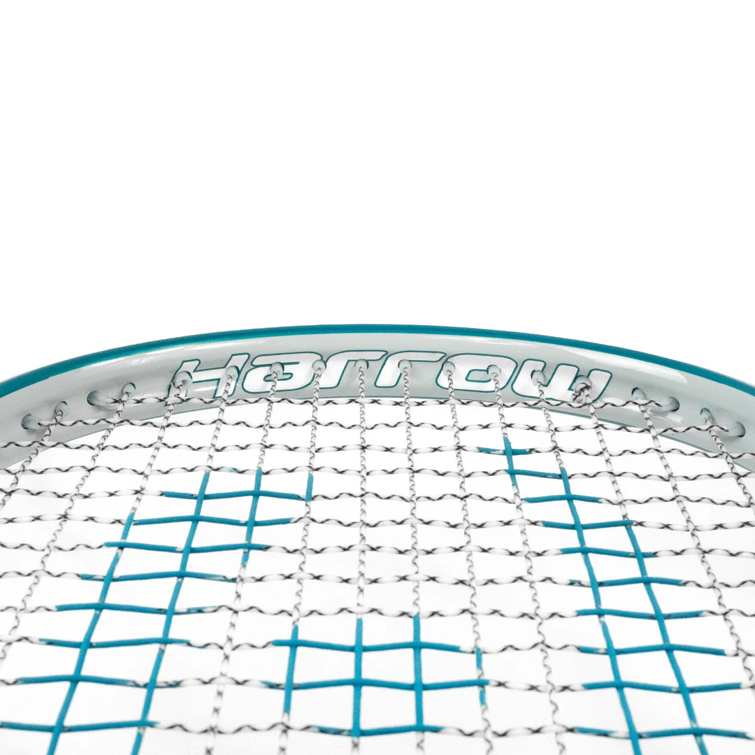 Harrow Response Squash Racquet 120 Teal/Silver - Sports Virtuoso
