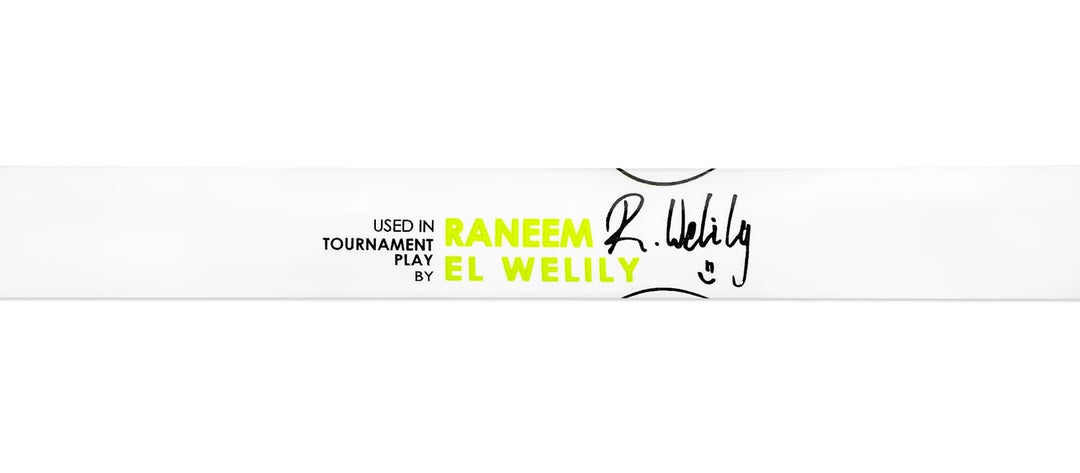 Harrow Vapor Raneem El Welily Signature White/Lime Squash Racquet
