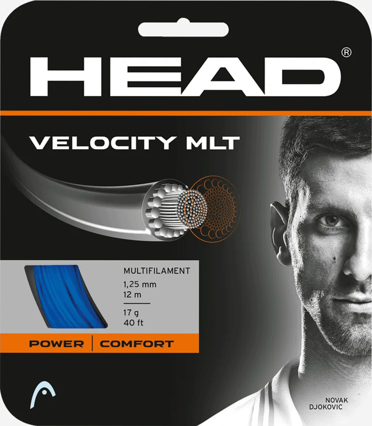 Head Velocity Mlt 130 16g Tennis 12M String Set