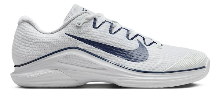 Nike Zoom Vapor 12 HC White/Navy Tennis Men&