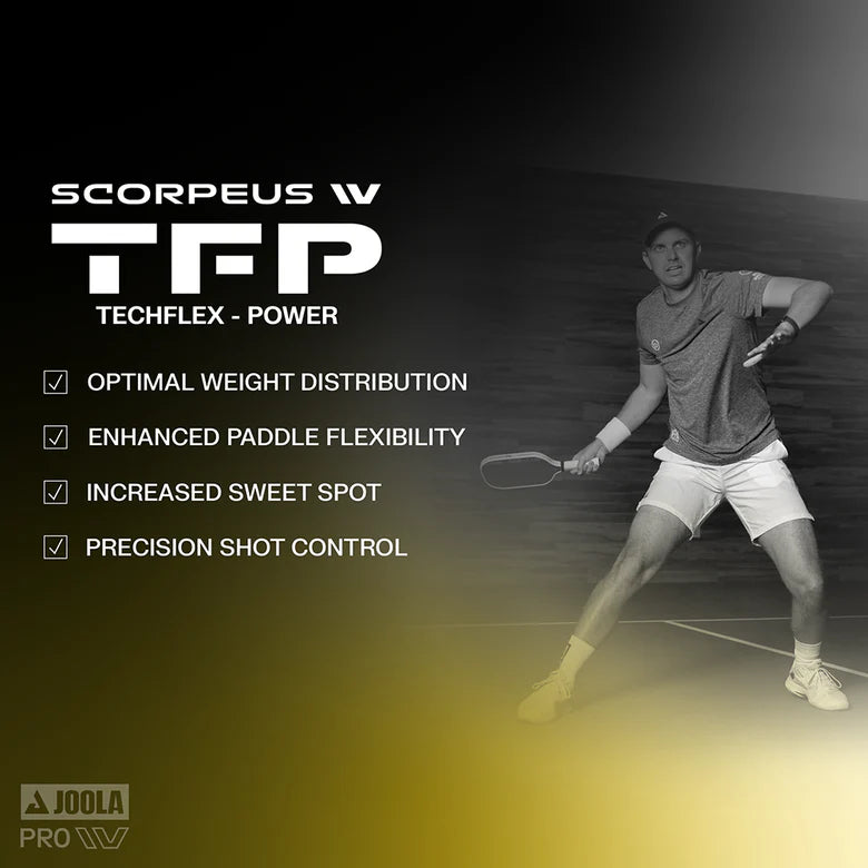 Joola Scorpeus Pro IV 16mm Pickleball Paddle - Sports Virtuoso