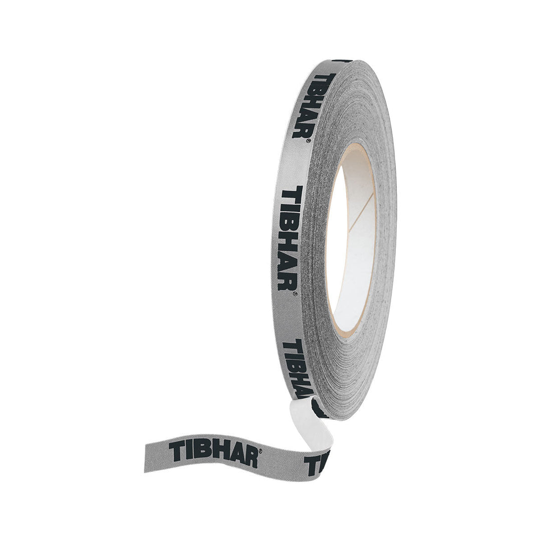 Tibhar Edge Tape Black - Grey - 12mm - 50m