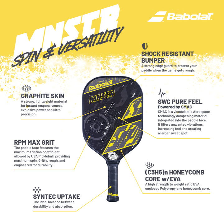 Babolat MNSTR New Pickleball Paddle  