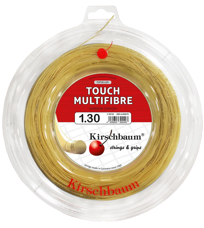 Kirschbaum Touch Multifibre 130 16g Tennis 200M String Reel