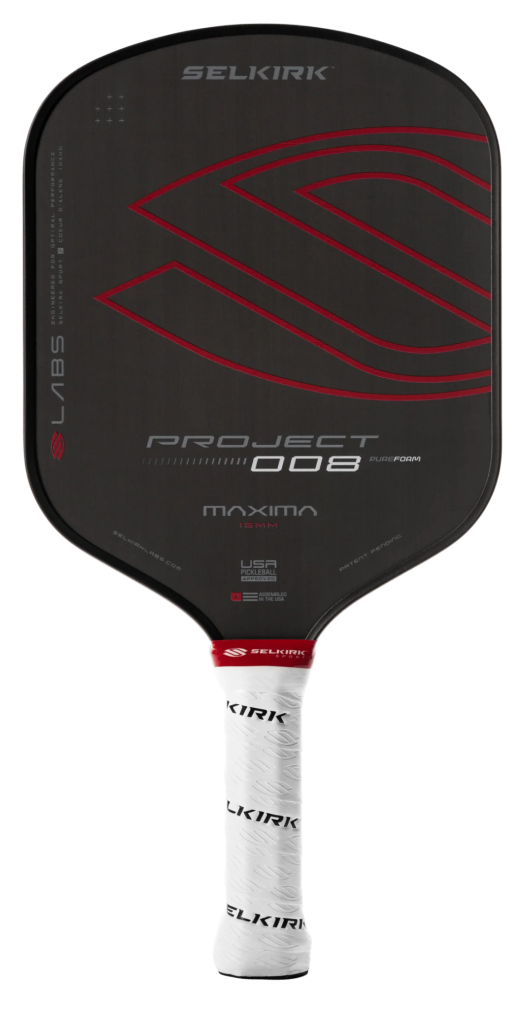 Selkirk Labs Project 008 Maxima 16mm Pickleball Paddle - Sports Virtuoso