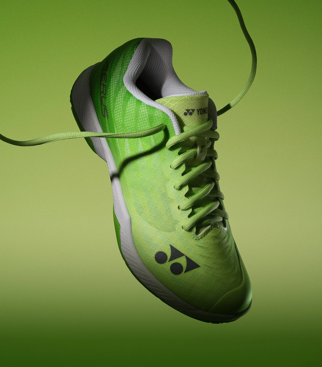 Yonex Power Cushion Aerus Z2 Wide Vert Flash Chaussures de salle