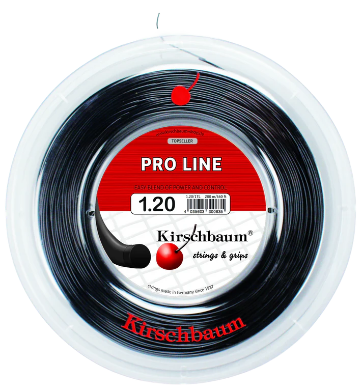 Kirschbaum Pro Line II 120 18g Tennis 200M String Reel - Sports Virtuoso